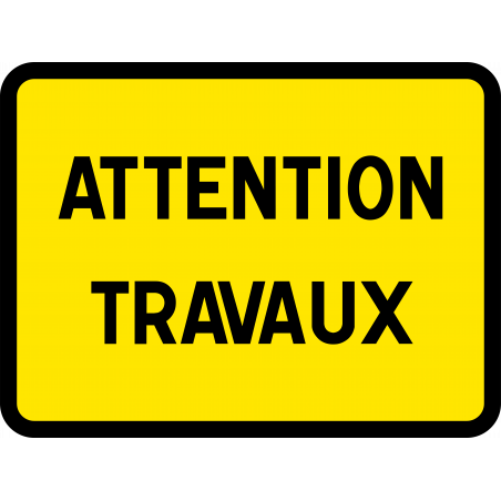 Panneau Kc P Attention Travaux Wpsignalisation