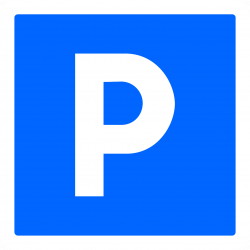 Panneau indication parking C1A