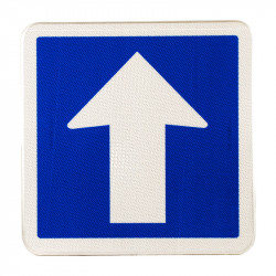 Panneau circulation à sens unique I Panneau C12 I WP Signalisation