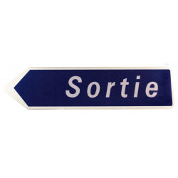 Panneau directionnel de position ne comportant pas d'indication de distance D21b1