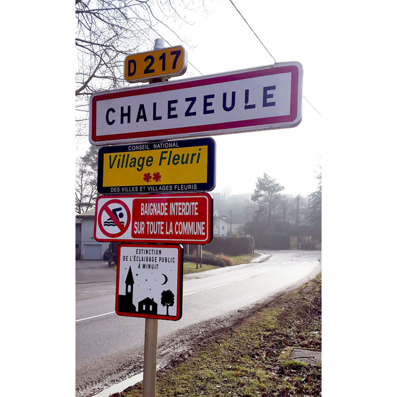 Panneau villes et villages fleuris I WP Signalisation