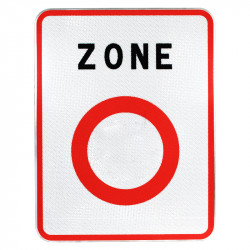 Panneau Zone à Faibles Emissions (ZFE) - B56