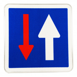 Panneau de signalisation C18 - Priorité à la circulation I WP Signalisation