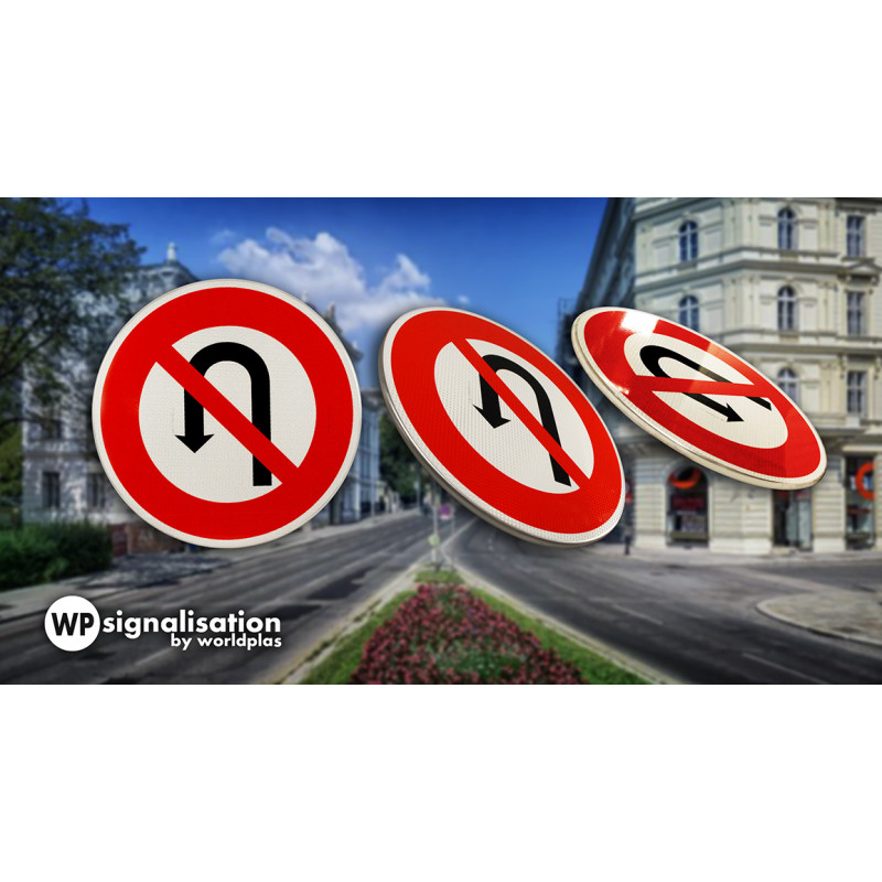 Panneau B2c Interdiction de faire demitour I WP Signalisation