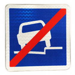 Panneau Stationnement non autorisé sur le trottoir | Stationnement à cheval | WPSignalisation