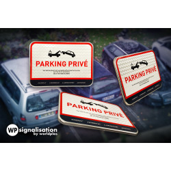 Panneau stationnement et parking personnalisé pour interdictions ou information supplémentaire | WP Signalisation