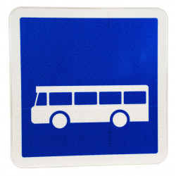 Panneau indication arrêt d’autobus C6 | Panneau bus C6 | WPSignalisation