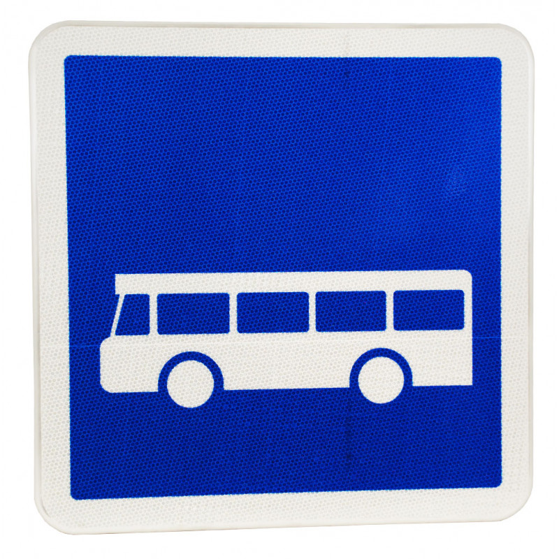 Panneau indication arrêt d’autobus C6 | Panneau bus C6 | WPSignalisation
