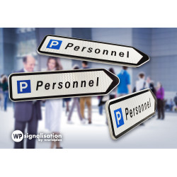 Panneau directionnel de position ne comportant pas d'indication de distance D21b1