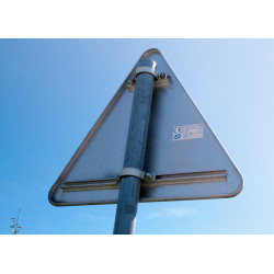 Mât de signalisation rond I Poteau de signalisation rond | Panneaux routiers I WP Signalisation