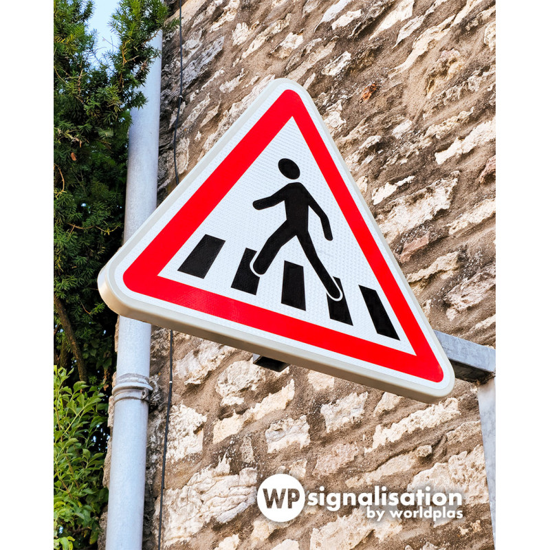 Panneau A13B Passage Pour Pi tons I WP Signalisation panneau-a13b-passage-pour-pi-tons-i-wp-signalisation