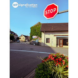 Panneau de signalisation STOP priorité AB4 I Panneau STOP pour signalisation routière par  WPSignalisation