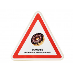 Panneau Donut personnalisé
