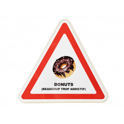 Panneau donut personnalisé l WP Signalisation