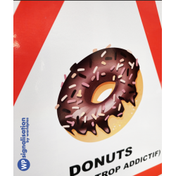 Panneau Donut personnalisé