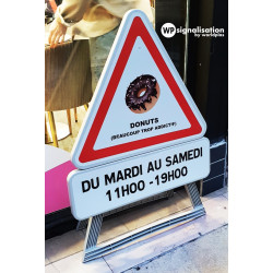 Panneau Donut personnalisé