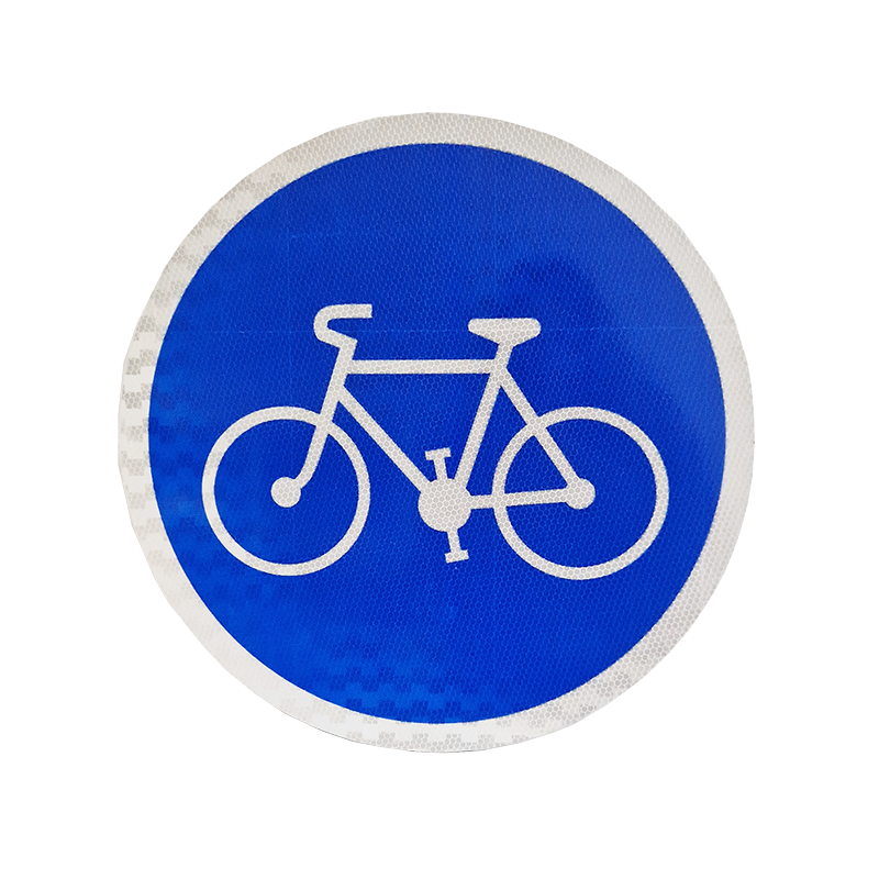 Panneau d'obligation zone cycliste obligatoire B22a l WP Signalisation
