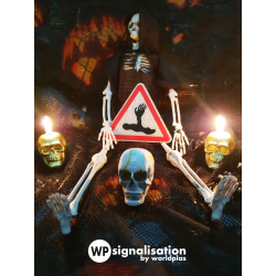 Panneau Personnalisé pour Halloween l WP Signalisation
