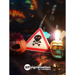 Panneau Personnalisé pour Halloween l WP Signalisation