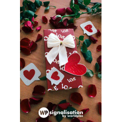 Panneau personnalisé Saint Valentin
