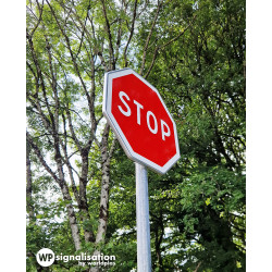 Panneau de signalisation STOP priorité AB4 I Panneau STOP pour signalisation routière par  WP Signalisation