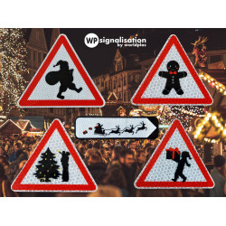 Panneaux personnalisés pour Noël l WP Signalisation