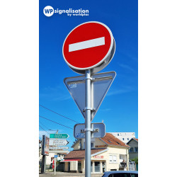 Panneau sens interdit - Panneau B1 I WP Signalisation | Interdiction d'emprunter la voie