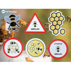 Panneau personnalisé Abeille l WP Signalisation