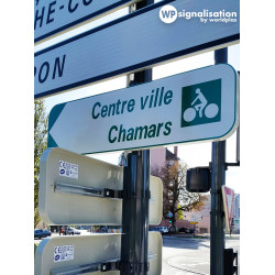 Panneau de position indication de destination distance Dv21b l WP Signalisation