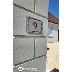 Panneau et plaques d'informations numéro de maison