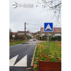 Panneau indication C27 surélévation de la chaussée | Panneau de signalisation dos d'âne I WP Signalisation