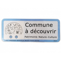 Panneau Ville Fleuri