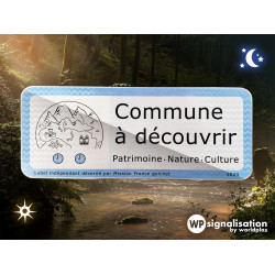 Panneau Commune à Découvrir l WP Signalisation