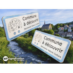 Panneau Commune à Découvrir l WP Signalisation