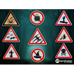 Panneau Personnalisé pour Halloween l WP Signalisation