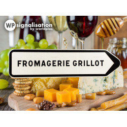 Panneau directionnel de position ne comportant pas d'indication de distance D21b1