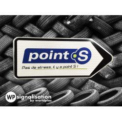 Panneau directionnel de position ne comportant pas d'indication de distance D21b1