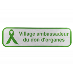 Panneau ambassadrices du don d’organes l WP Signalisation