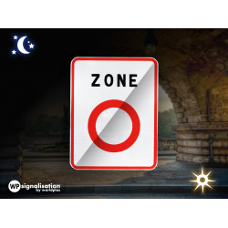 Panneau Zone à Faibles Emissions (ZFE) - B56