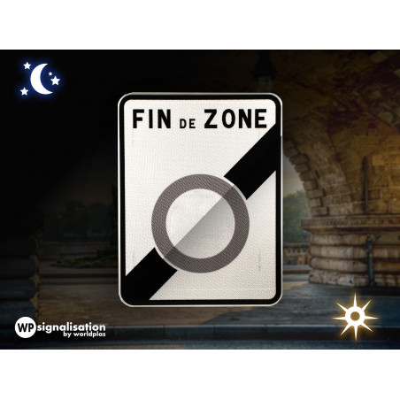 Panneau de Sortie de Zone à Faibles Emissions (ZFE) B57 | WPS Classe ...