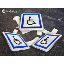 Panneau PMR d'indication de services CE14 I WP Signalisation