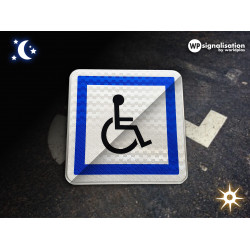 Panneau PMR d'indication de services CE14 I WP Signalisation