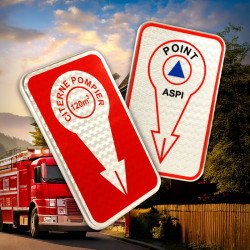 Panneau point d’eau incendie (PEI)