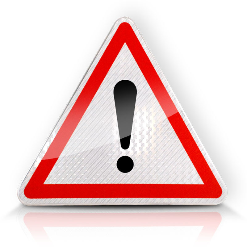 Panneau de danger autres dangers A14 | Panneau A14 | WPSignalisation