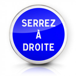 Face avant du panneau B29 I WP Signalisation