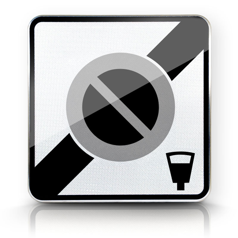 Panneau stationnement sortie de zone à stationnement payant B50D | WPSignalisation | Parking payant