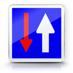 Panneau de signalisation C18 - Priorité à la circulation I WP Signalisation