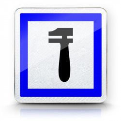 Panneau services poste de dépannage CE28