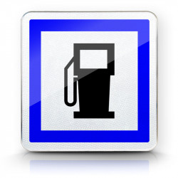 Panneau services poste de distribution de carburant CE15A