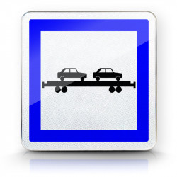 Panneau services gare auto/train CE8